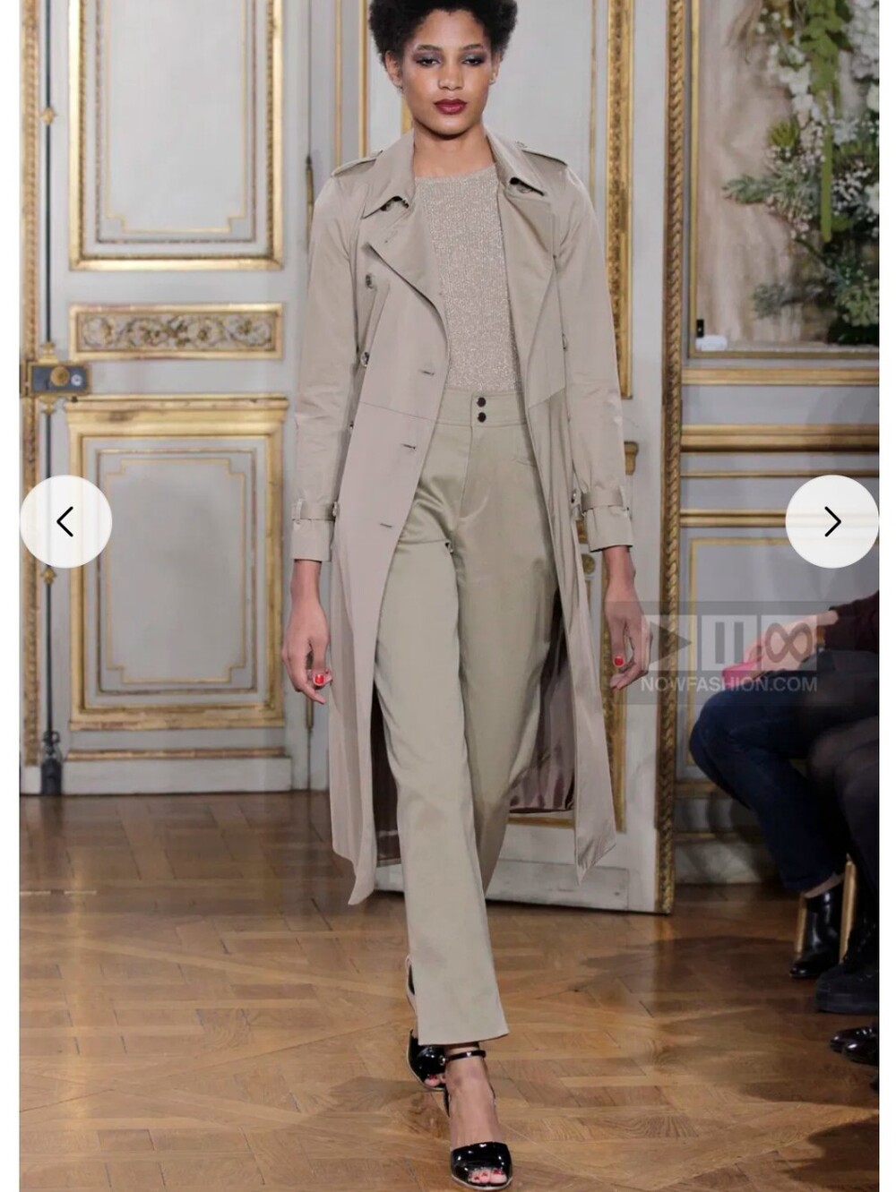 Vanessa Seward Double Snap Button Trouser Ready To Wear  #3901